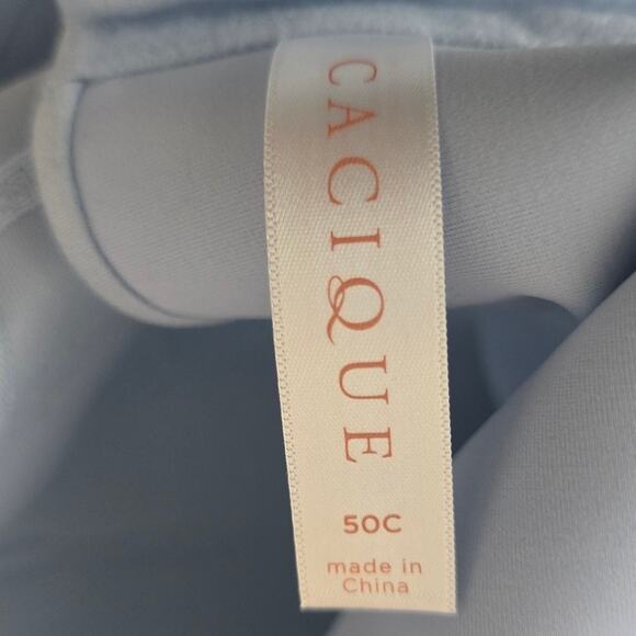 Cacique Collection Invisible Back Smoother Lightly LIned No WIre Bra 50C NWT - Picture 4 of 7